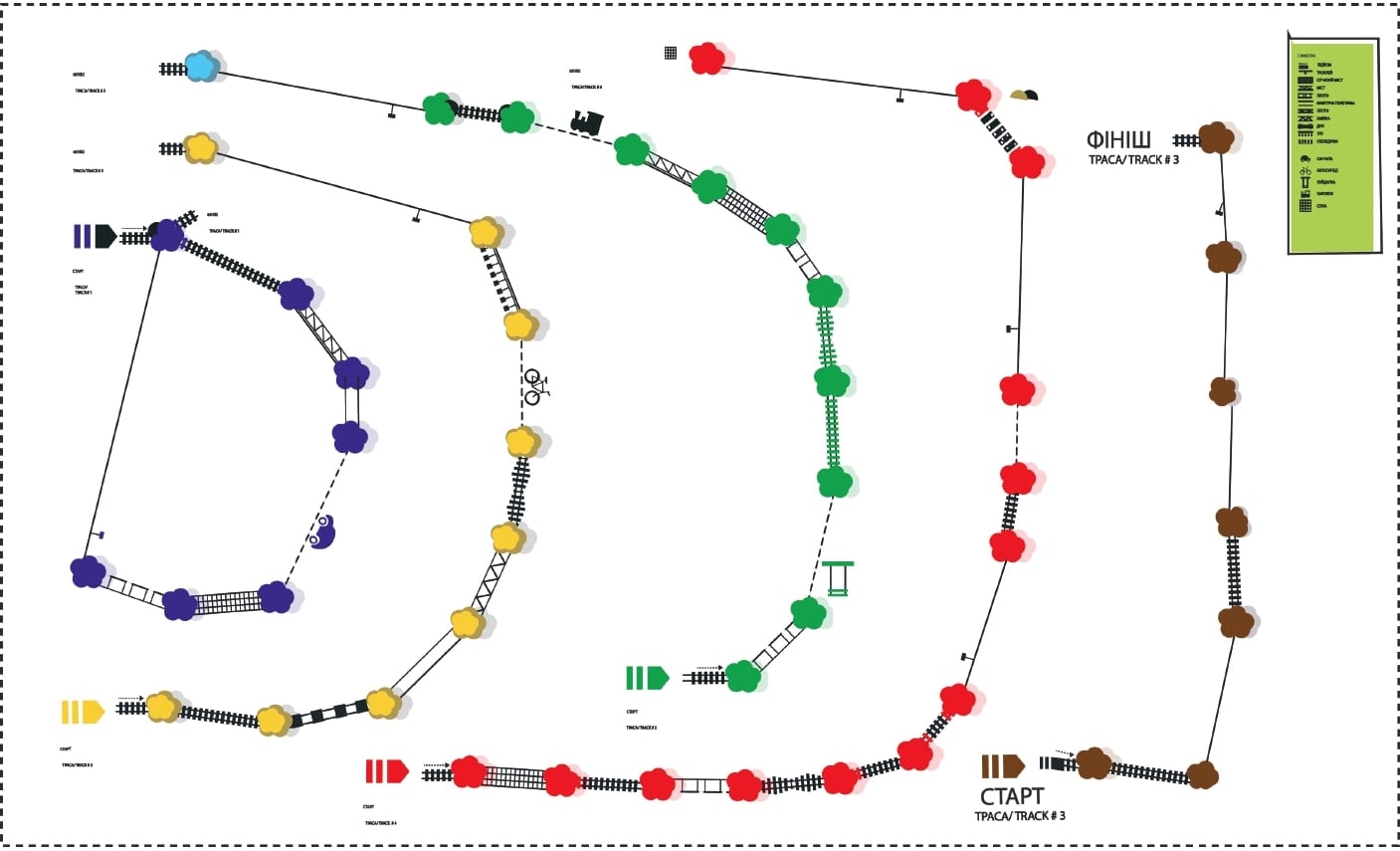 Схема маршрутів